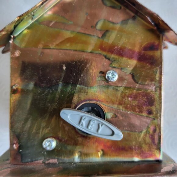 Berkley Design Tin Metal  Vintage Church Music Box ~ Amazing Grace - Picture 8 of 8